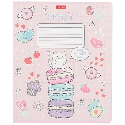 Тетрадь в клетку Hatber, "Замечтательно!", 24 листа, в ассортименте - фото 6