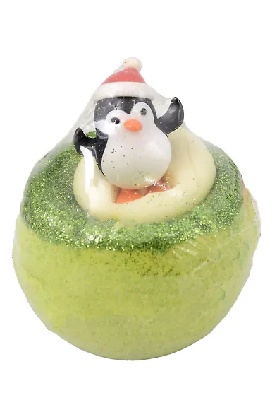 Бомбочка Новый год с игрушкой в ассортименте (150г) (33573) - фото 1