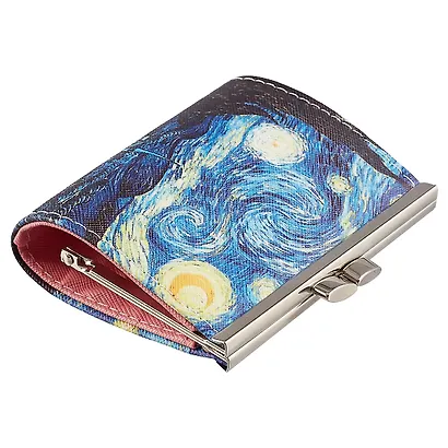 Кошелек с застёжкой Винсент Ван Гог Звёздная ночь (PU) (10×9) (блистер) (12-11592-ZY-5) - фото 2