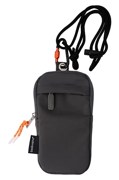 Сумочка на молнии Серая (текстиль) (21х12) (12-12721-202511-RIB-03) - фото 1