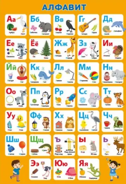 Обучающие плакаты. Алфавит - фото 3