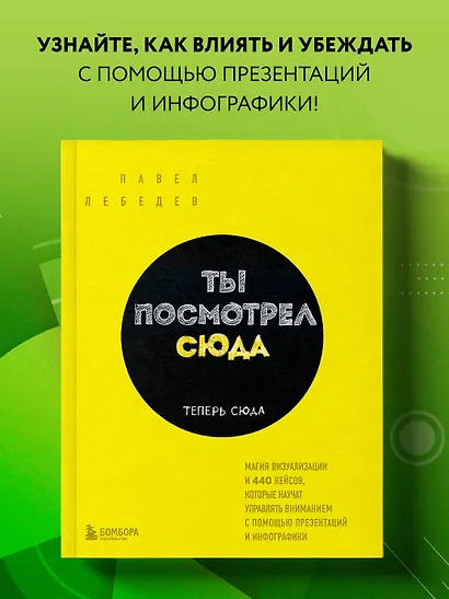 Ты посмотрел сюда. Теперь сюда. Магия визуализации и 440 кейсов, которые научат управлять вниманием с помощью презентаций и инфографики - фото 4