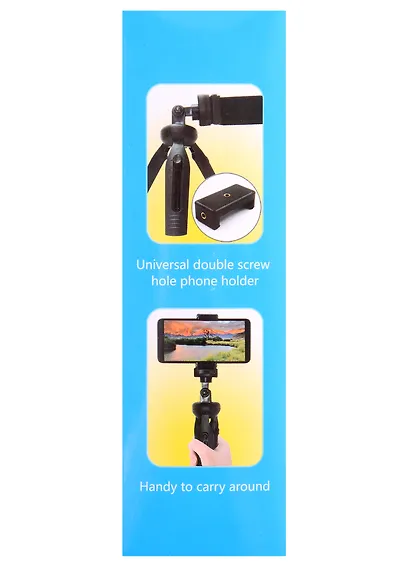 Держатель для телефона на треноге телескопический (пластик) (25*3,5 см) (коробка) - фото 3