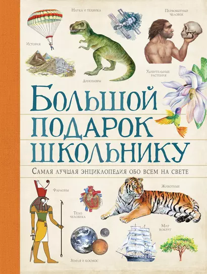 Большой подарок школьнику. Самая лучшая энциклопедия обо всем на свете - фото 1