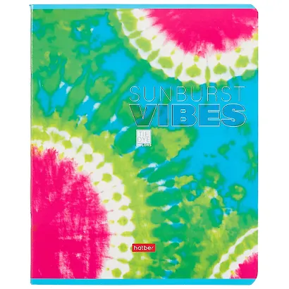 Тетрадь общая «Tie - Dye» в ассортименте, 48 листов в клетку, A5 - Hatber - фото 5