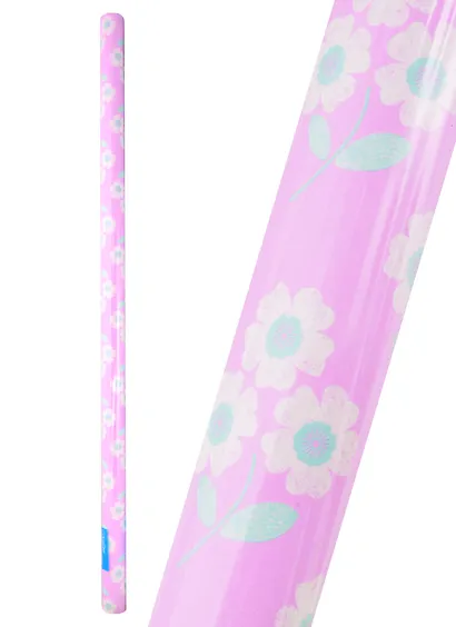 Бумага упаковочная 70*100см "Пастель" суперглад., инд.уп., ассор - фото 1