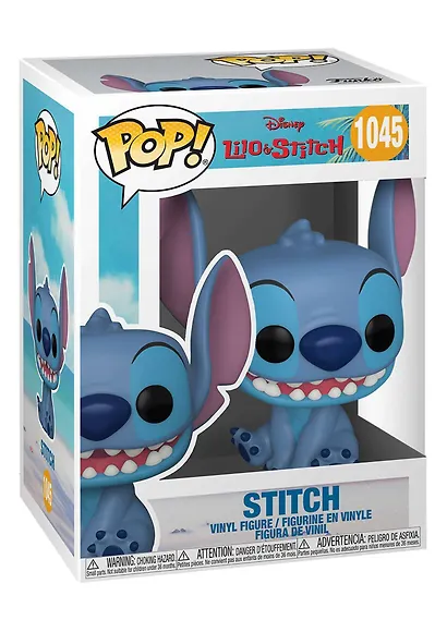Фигурка Funko POP! Disney Lilo & Stitch Smiling Seated Stitch (1045) (Fun25491123) - фото 2
