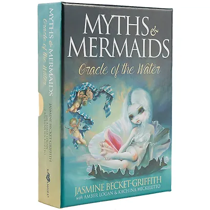 Таро Аввалон, Myths & Mermaids Oracle of the water (коробка) (упаковка) (44 карты) (Becket-Griffith) (TSA10) (на а - фото 1