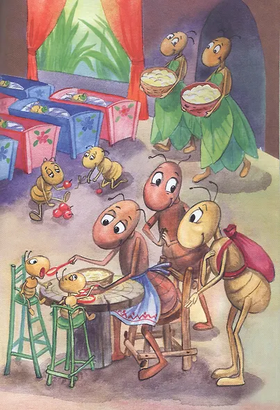 Сказка о том как Муравейчик настоящее счастье нашел (илл. Чаловой) (5+) (мПравДетКн) Линд - фото 3