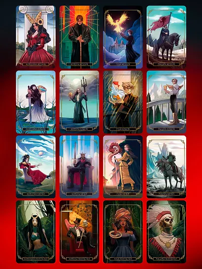 Dark Idol Tarot. Таро темных историй (78 карт и руководство) - фото 6