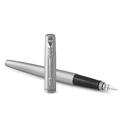 Ручка перьевая Parker, Jotter Stainless Steel CT, подарочная - фото 10