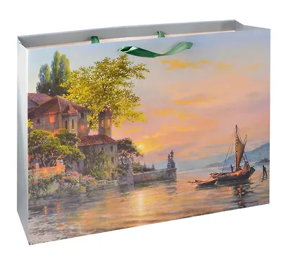 Пакет А3+ 40*50*15 "Романтика" нейтр., бум.мат.ламинат - фото 1
