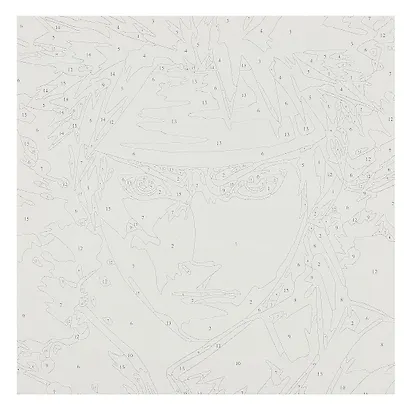 Картина по номерам детская LORI  Истории юных ниндзя "Дерзкий ниндзя", холст на подрамнике 20х20 см - фото 2