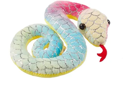 Мягкая игрушка Символ года Змейка с градиентом (13х9) (12-1253-202405-SN1) - фото 2