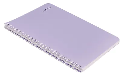 Тетрадь 80л кл. "Serenity" евроспираль, пласт.обл. - фото 2