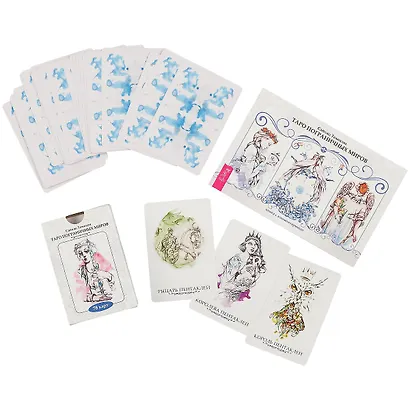 Таро пограничных миров (брошюра + 78 карт в подарочной упаковке) - фото 3