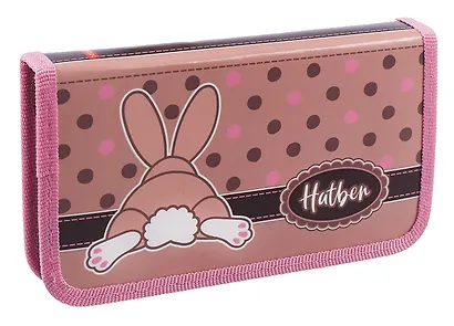 Пенал 1 отделение "Пушистый хвостик" 19*11,5 см - фото 1