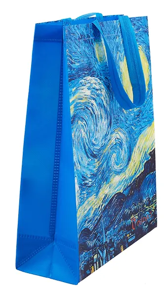 Сумка-шоппер Винсент Ван Гог Звездная ночь (ПВХ) (25х35х12) (12-PhoenixBag-1) - фото 3