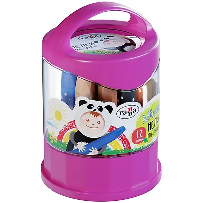 Масляные мелки «Малыш», «Гамма», 12 цветов - фото 4