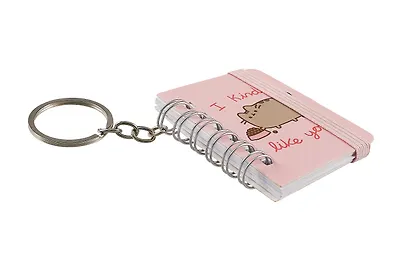 Блокнот А7 40л "Pusheen" евроспираль, эласт.держатель - фото 3
