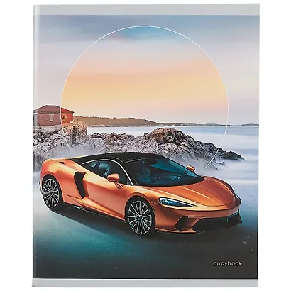 Тетрадь в клетку Listoff, Sports car, 80 листов, в ассортименте - фото 3