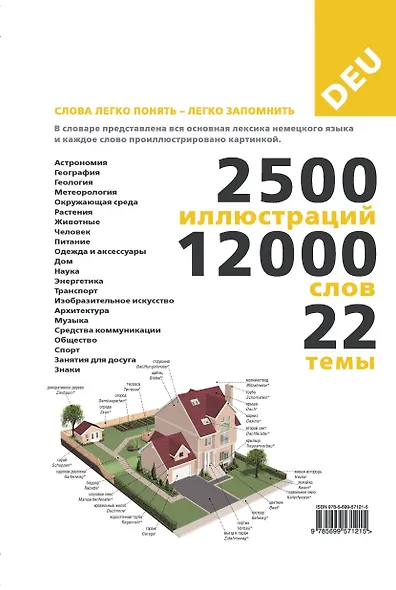 Немецко-русский, русско-немецкий иллюстрированный словарь - фото 2