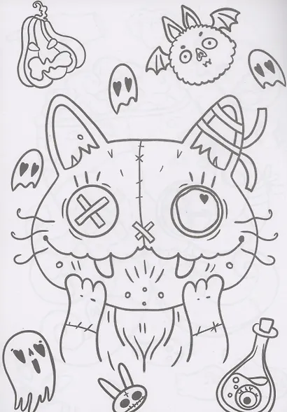 РАСКРАСКИ эконом НЯШКИ-РАСКРАСКИ. МОНСТРИКИ - фото 3