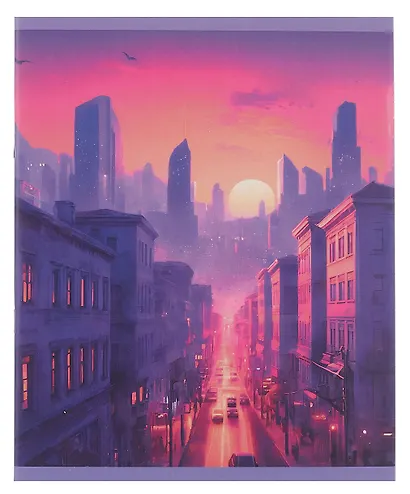 Тетрадь 48л кл. "Лиловый микс" мел.картон, мат.ламинация, цв.тонир. офсет, ассорти - фото 5