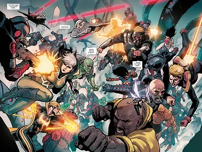 Комплект из 3-х комиксов в твердой обложке "Мстители и Рейнджеры" - фото 6