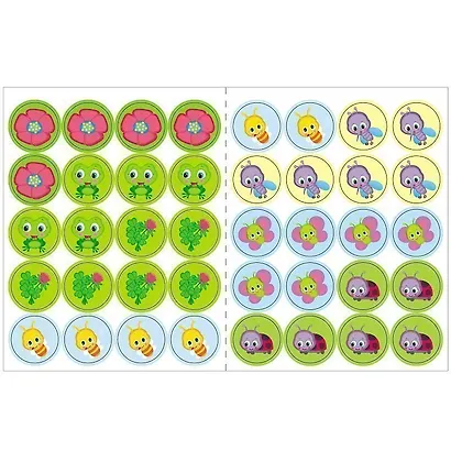 Активити с наклейками. На лугу - фото 4