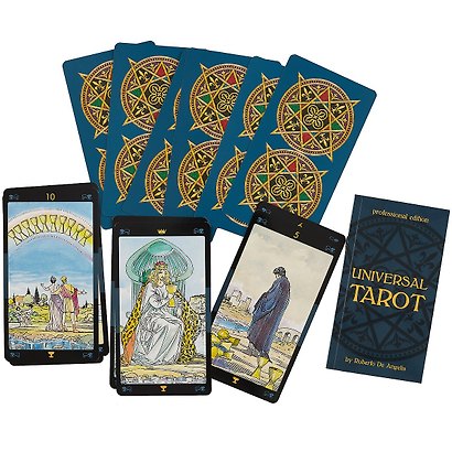 Таро Аввалон, Таро Универсальное. Профессиональная версия. De Angelis Universal Tarot Profes - фото 3