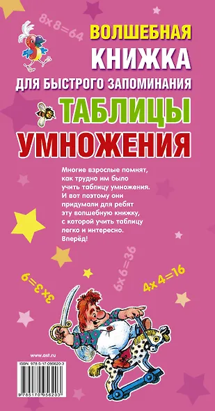 Волшебная книжка для быстрого запоминания таблицы умножения - фото 2