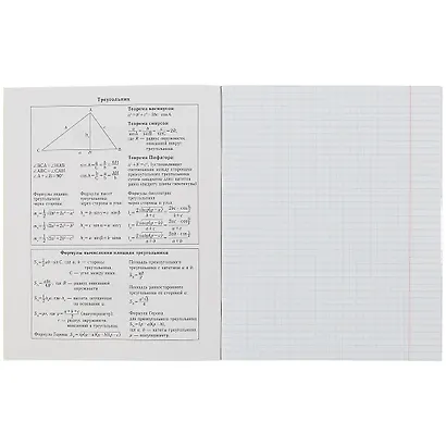 Тетрадь предметная в клетку Listoff, "Простая наука. Геометрия", 48 листов - фото 2