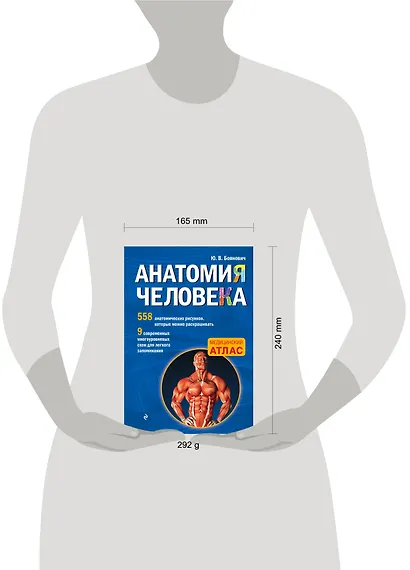 Анатомия человека со страницами для раскрашивания - фото 4