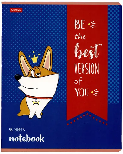 Тетрадь в клетку Hatber, "Рыжий Коржик", 48 листов, в ассортименте - фото 5