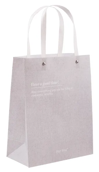 Пакет А5 24*19,5*19,5 "Denim", пластик, в ассортименте - фото 3