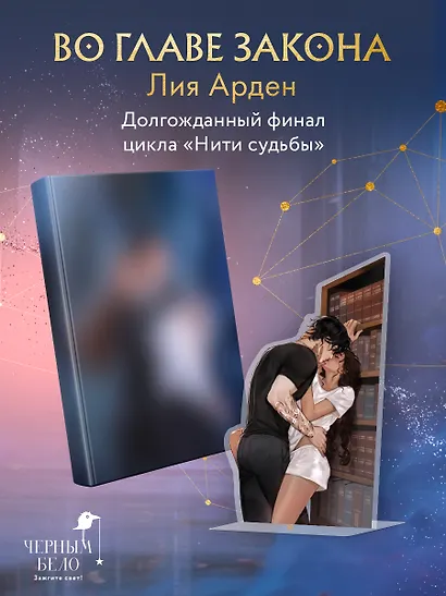 Во главе закона (Комплект: книга + акриловый стенд "Элион и Вега у стеллажей") - фото 1