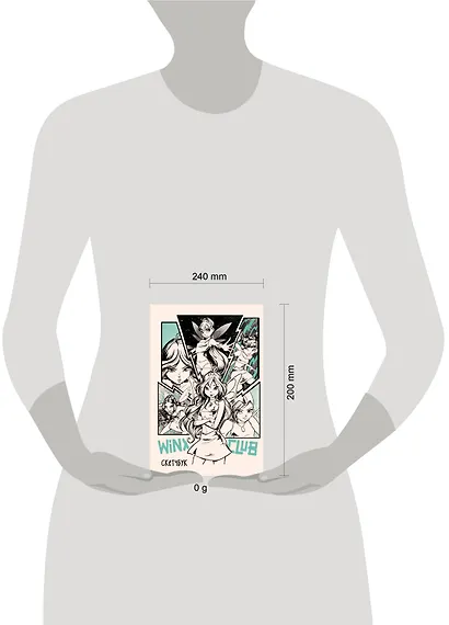 Скетчбук А5 48л "Winx" тв.обложка - фото 6