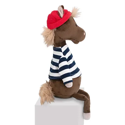 Мягкая игрушка Новый Год 2026 Конёк Якорёк (20 см) - фото 4