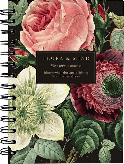 Тетрадь общая «Flora. Букет», 120 листов в клетку, А5 - Be Smart - фото 1