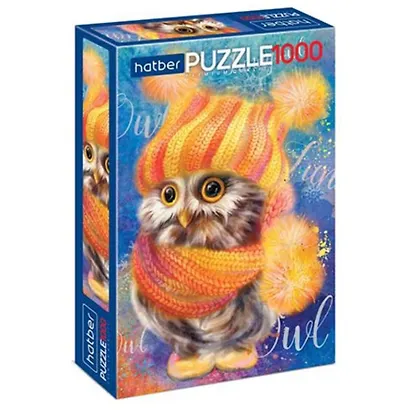 Пазл Hatber Premium 1000 эл. "Совенок", 48х68 см - фото 1