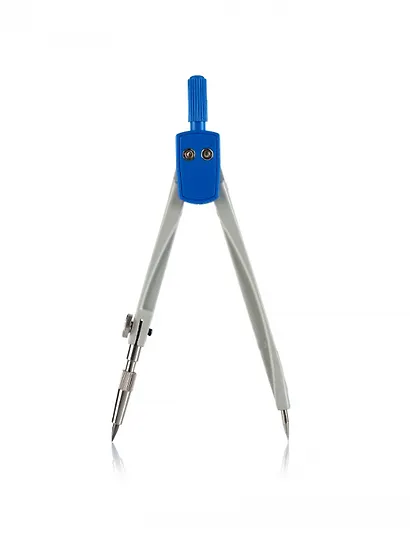 Циркуль школьный с запасным грифелем, Глобус - фото 3