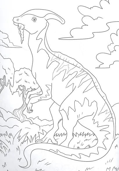 РАСКРАСКА А4 эконом. ЭРА ДИНОЗАВРОВ - фото 2