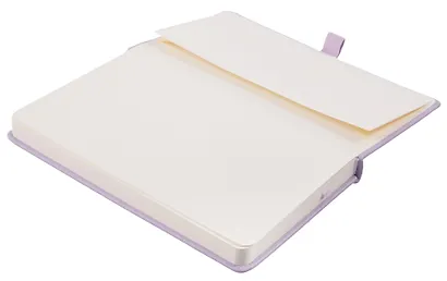 Скетчбук 13 х 21, 80 листов, сиреневый, 140г/м2, слоновая кость, Yoi - фото 6