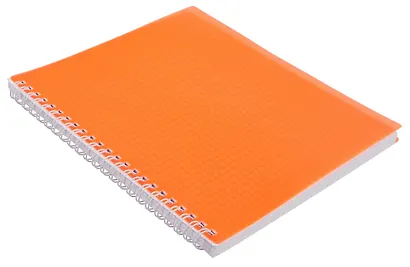 Тетрадь в клетку Hatber, Diamond Neon, 80 листов, оранжевая - фото 2