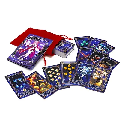 Геншин. Карты для гадания. Храм Наруками. - фото 3