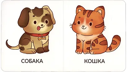 Книга Мои первые слова. Домашние животные. 1-2 года - фото 4