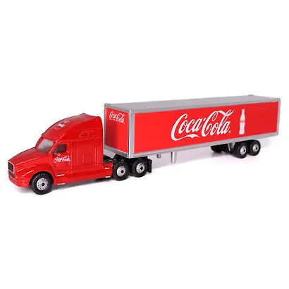 Машинка литая коллекционная Motor City Classics - Die-сast модель по лицензии Coca-Cola Classic Long Hauler, масштаб 1:87 - фото 3