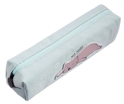 Пенал на молнии "Кот Not today", ткань, 20 х 5,5 - фото 3