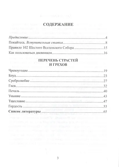 Дневник кающегося. Перечень смертных грехов и страстей - фото 2